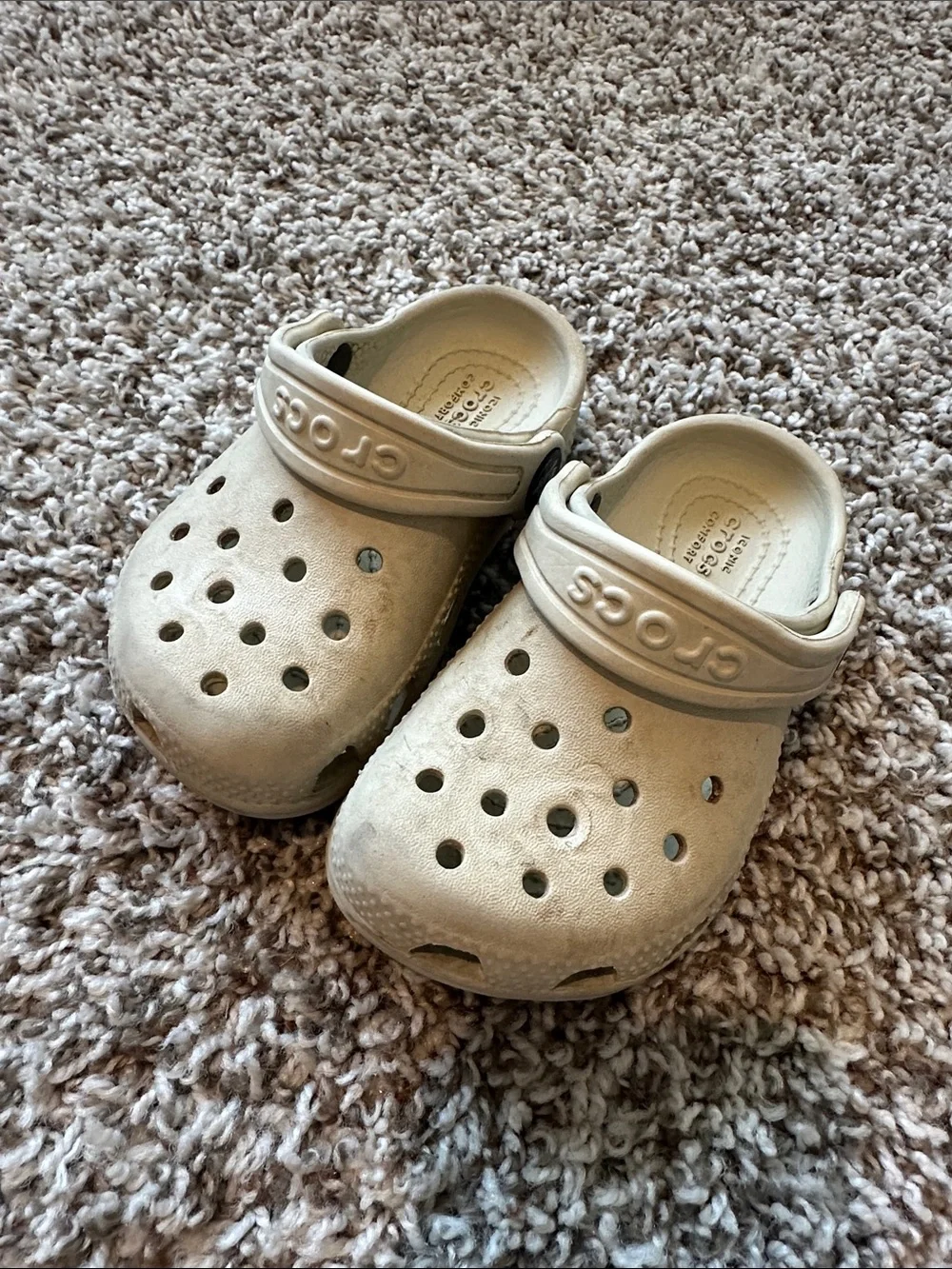 CROCS light beige
